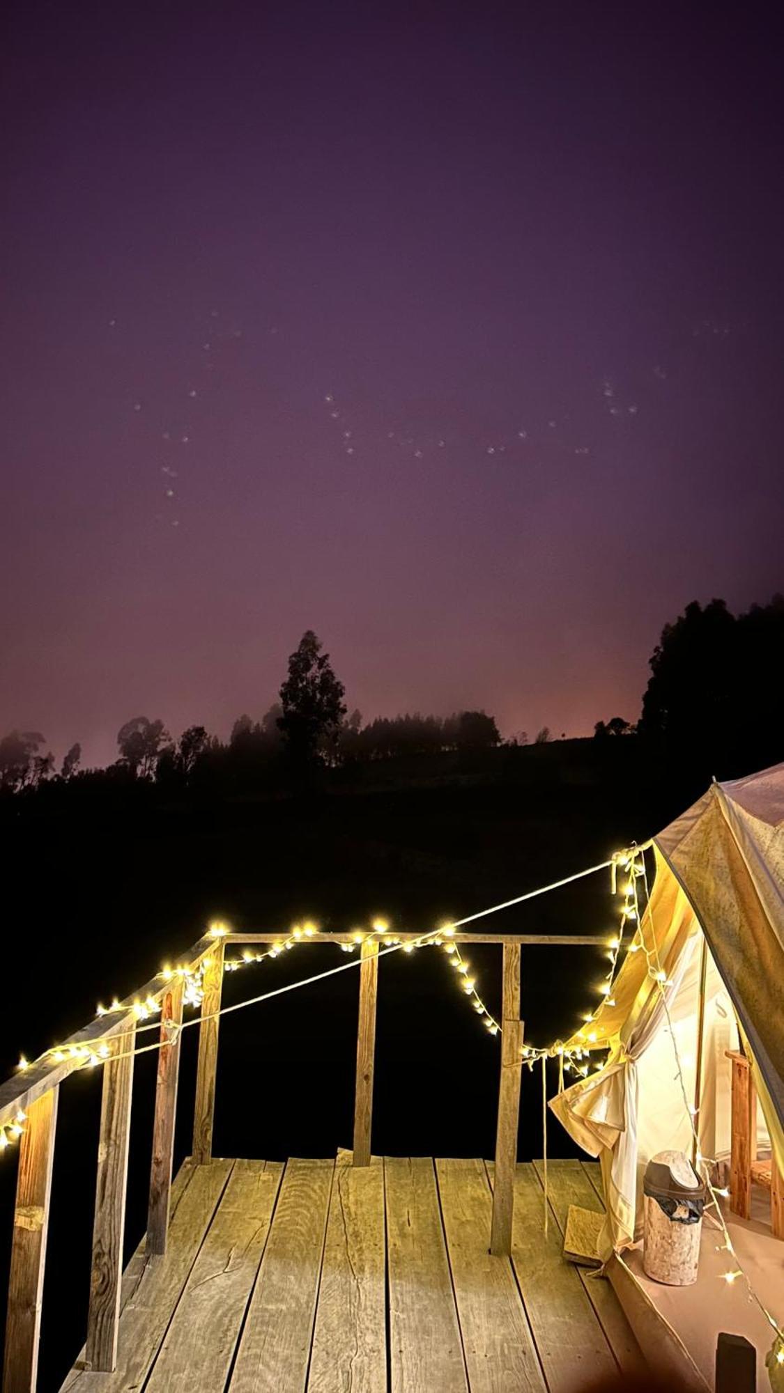 Cabanas Y Glampings Balcon Del Lago Otavalo Exterior photo